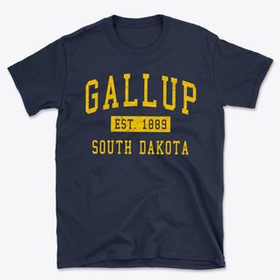 Gallup South Dakota Classic Established Basic T-Shirt