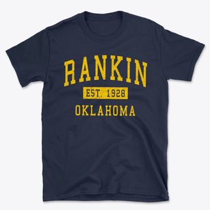 Rankin Oklahoma Classic Established Basic T-Shirt