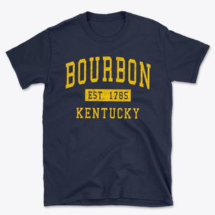Bourbon Kentucky Classic Established Basic T-Shirt