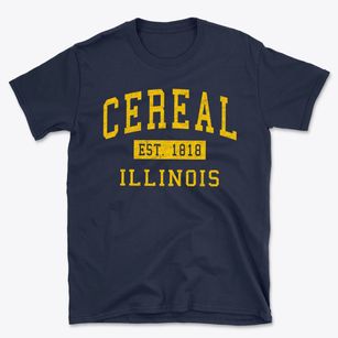 Cereal Illinois Classic Established Basic T-Shirt