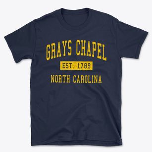 Grays Chapel North Carolina Classic Established Basic T-Shirt