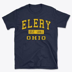 Elery Ohio Classic Established Basic T-Shirt