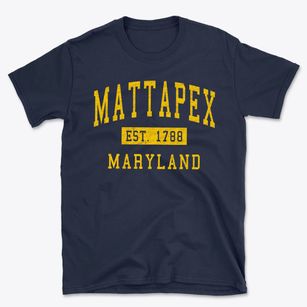 Mattapex Maryland Classic Established Basic T-Shirt