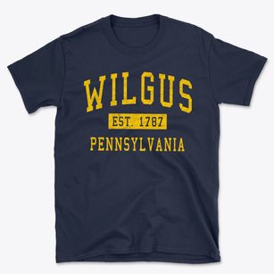 Wilgus Pennsylvania Classic Established Basic T-Shirt