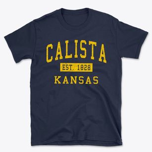 Calista Kansas Classic Established Basic T-Shirt