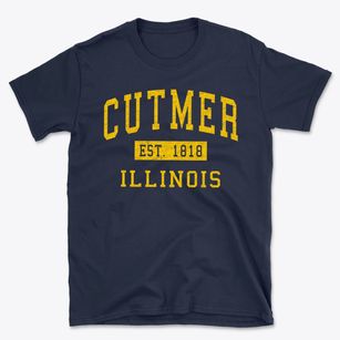 Cutmer Illinois Classic Established Basic T-Shirt