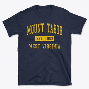 Mount Tabor West Virginia Classic Established Basic T-Shirt