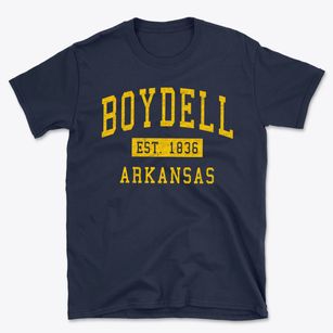 Boydell Arkansas Classic Established Basic T-Shirt