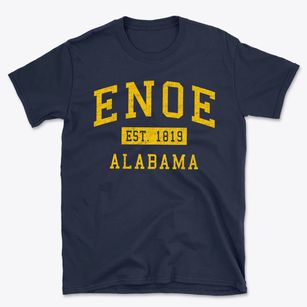 Enoe Alabama Classic Established Basic T-Shirt