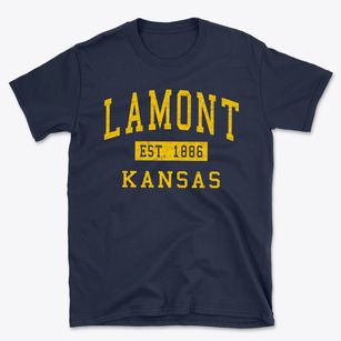 Lamont Kansas Classic Established Basic T-Shirt