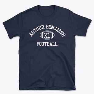 Arthur A. Benjamin Health Professions High School Classic Football Basic T-Shirt