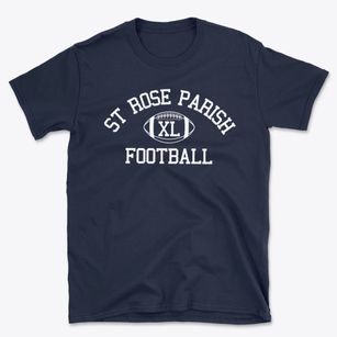 St Rose Parish Classic Football Basic T-Shirt