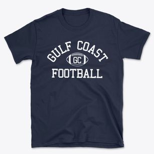 Gulf Coast High School Classic Football Basic T-Shirt