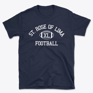 Saint Rose Of Lima Classic Football Basic T-Shirt
