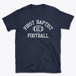 First Baptist Christian School Classic Football Basic T-Shirt