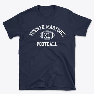 Vicente Martinez Continuing High School Classic Football Basic T-Shirt