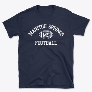 Manitou Springs High School Classic Football Basic T-Shirt