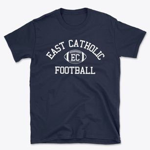 East Catholic High School Classic Football Basic T-Shirt