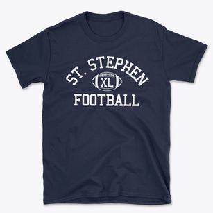 St. Stephen The Martyr Catholic Church Classic Football Basic T-Shirt