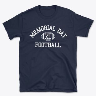 Memorial Day School Classic Football Basic T-Shirt