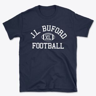 J.l. Buford Intermediate Center School Classic Football Basic T-Shirt