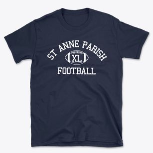 St Anne Parish Classic Football Basic T-Shirt