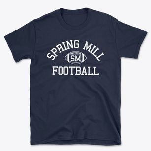 Spring Mill School Classic Football Basic T-Shirt