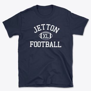 Jetton Junior High School Classic Football Basic T-Shirt
