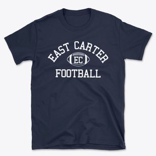 East Carter High School Classic Football Basic T-Shirt
