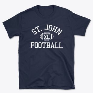 Saint John The Evangelist School Classic Football Basic T-Shirt