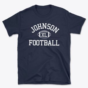 Johnson County Dist 42 School Classic Football Basic T-Shirt