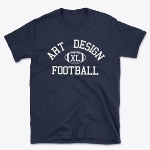 Art & Design High School Classic Football Basic T-Shirt