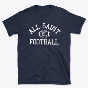 All Saint Regional Lower School Classic Football Basic T-Shirt
