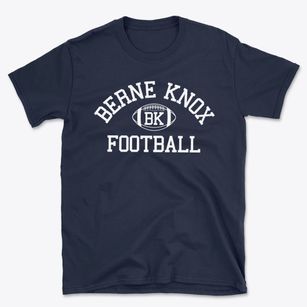 Berne Knox High School Classic Football Basic T-Shirt