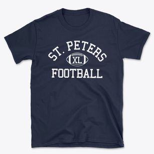 Saint Peters By The Sea Day School Classic Football Basic T-Shirt