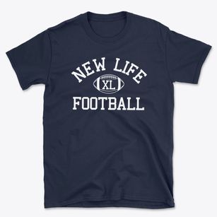 New Life Academy Classic Football Basic T-Shirt