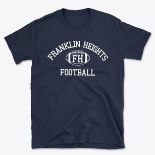 Franklin Heights High School Classic Football Basic T-Shirt