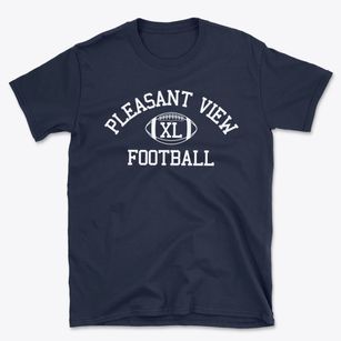 Pleasant View School For The Arts Classic Football Basic T-Shirt