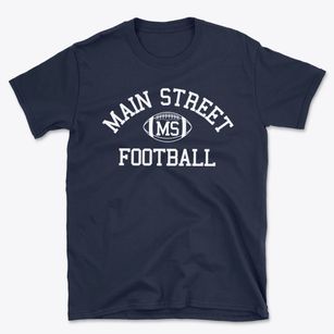 Main Street Primary School Classic Football Basic T-Shirt
