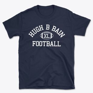 Hugh B Bain Junior High School Classic Football Basic T-Shirt
