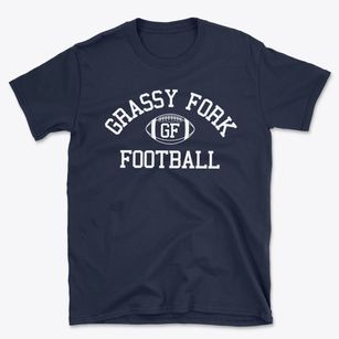 Grassy Fork School Classic Football Basic T-Shirt