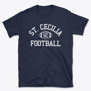 Saint Cecilia School Classic Football Basic T-Shirt