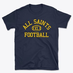 All Saints Episcopal School Classic Football Basic T-Shirt