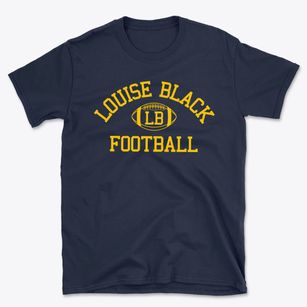 Louise Black School Classic Football Basic T-Shirt