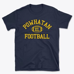 Powhatan High School Classic Football Basic T-Shirt