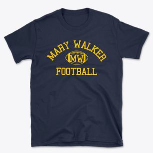 Mary Walker High School Classic Football Basic T-Shirt