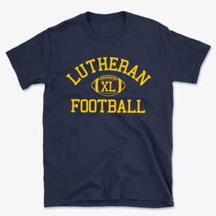 Lutheran High School Classic Football Basic T-Shirt