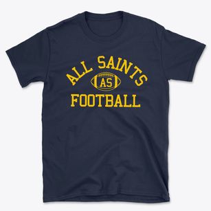 All Saints School Classic Football Basic T-Shirt