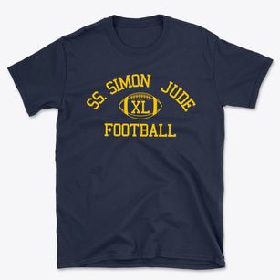 Ss Simon & Jude School Classic Football Basic T-Shirt