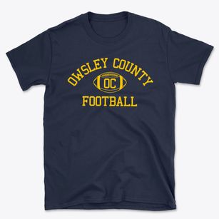 Owsley County High School Classic Football Basic T-Shirt